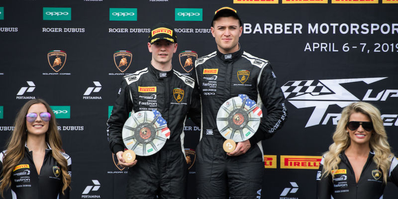 Black Bull Sponsors Sandy Mitchell in the Lamborghini Super Trofeo